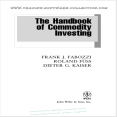 The Handbook of Commodity Investing - Frank Fabozzi
