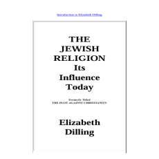 The Jewish Religion and its Influence Today The Jewish Religion and its Influence Today
